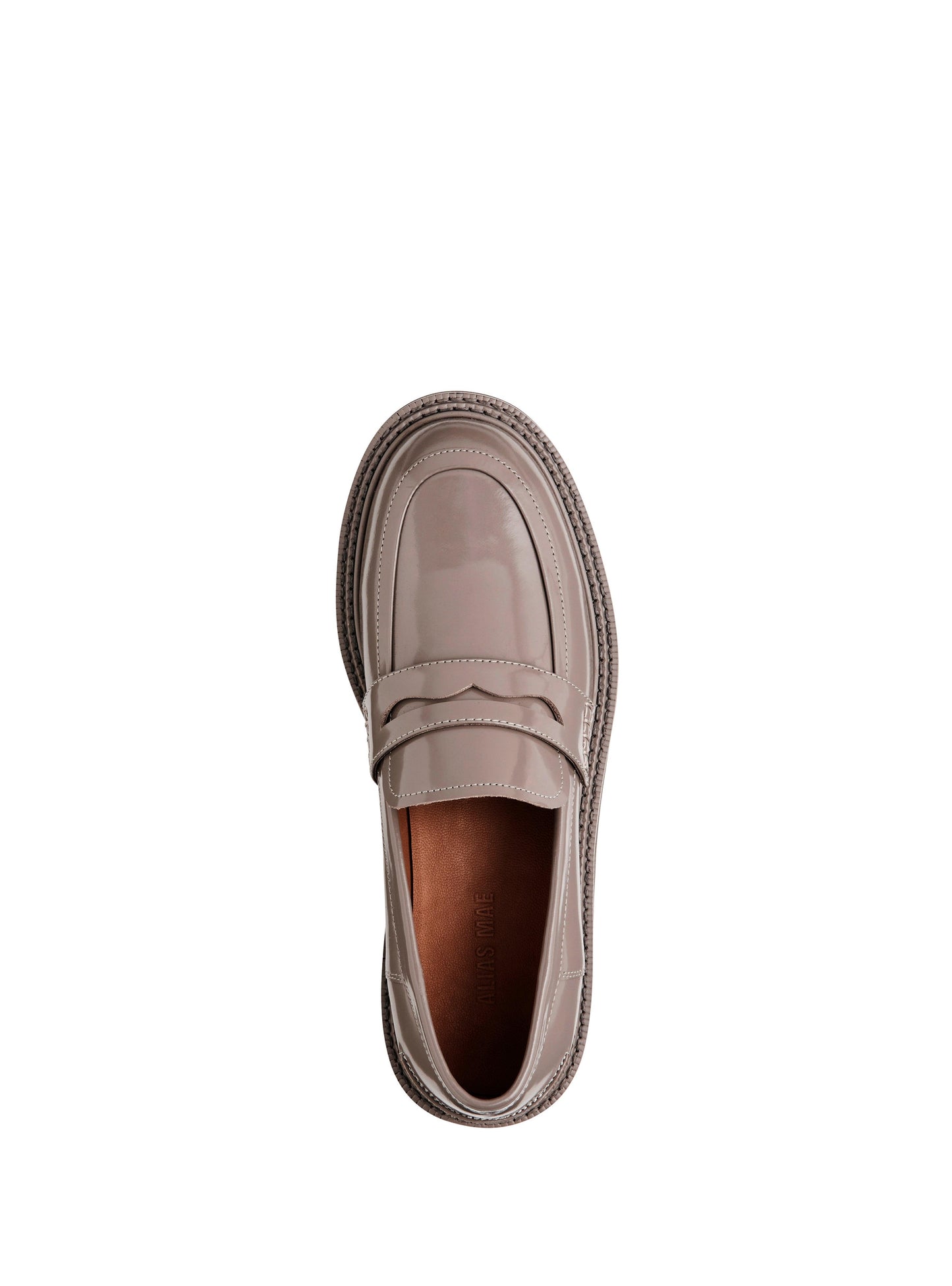 Alias Mae Finn Loafer in Taupe Box - the tartan fox