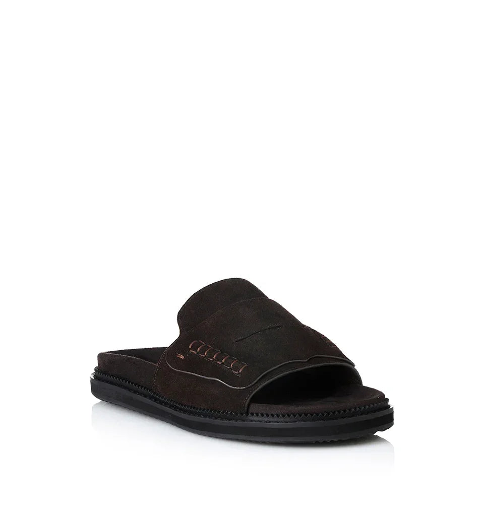 Alias Mae Pari Slide in Choc Suede