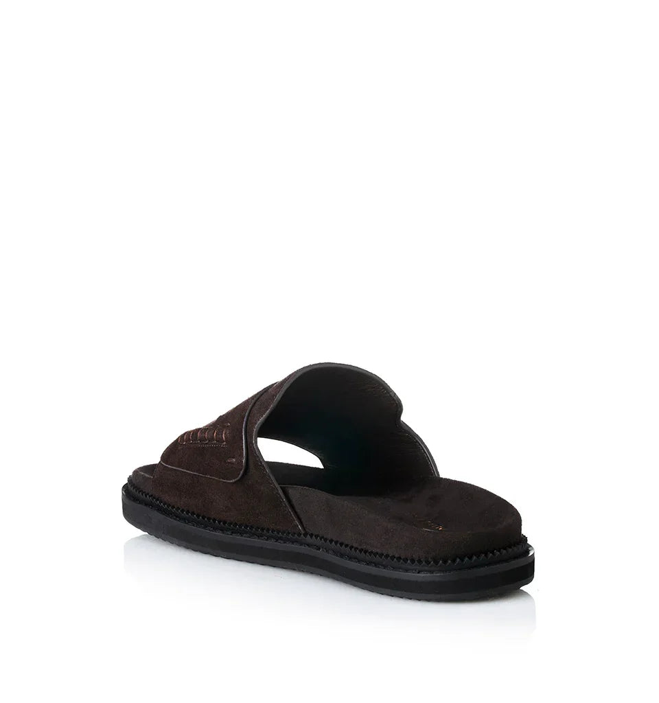 Alias Mae Pari Slide in Choc Suede