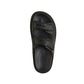 Alias Mae Paros Slide in Black Croc Leather - the tartan fox