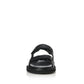 Alias Mae Paros Slide in Black Croc Leather - the tartan fox