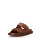 Alias Mae Paros Slide in Tan Croc Leather - the tartan fox