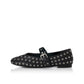 Alias Mae Pierre Ballet Flat in Black - the tartan fox