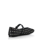 Alias Mae Pierre Ballet Flat in Black - the tartan fox