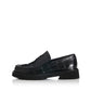 Alias Mae Skye Loafer in Black Croc - the tartan fox