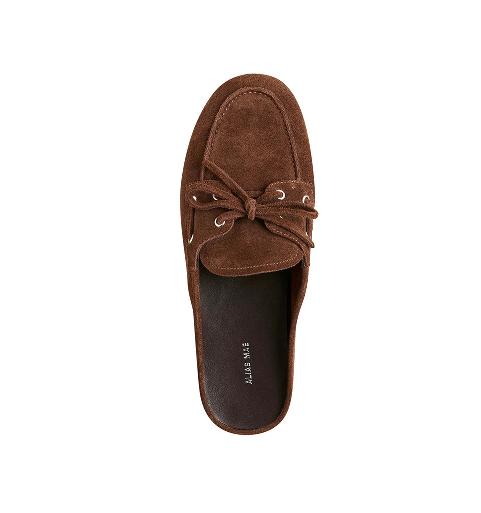 Alias Mae Tessa Loafer in Mocha Suede