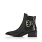 Alias Mae Trini Boot in Black Leather - the tartan fox