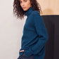 Apartment Clothing Dara Cable Knit in Bluestone - the tartan fox