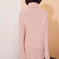 Apartment Clothing Dara Cable Knit in Blush - the tartan fox