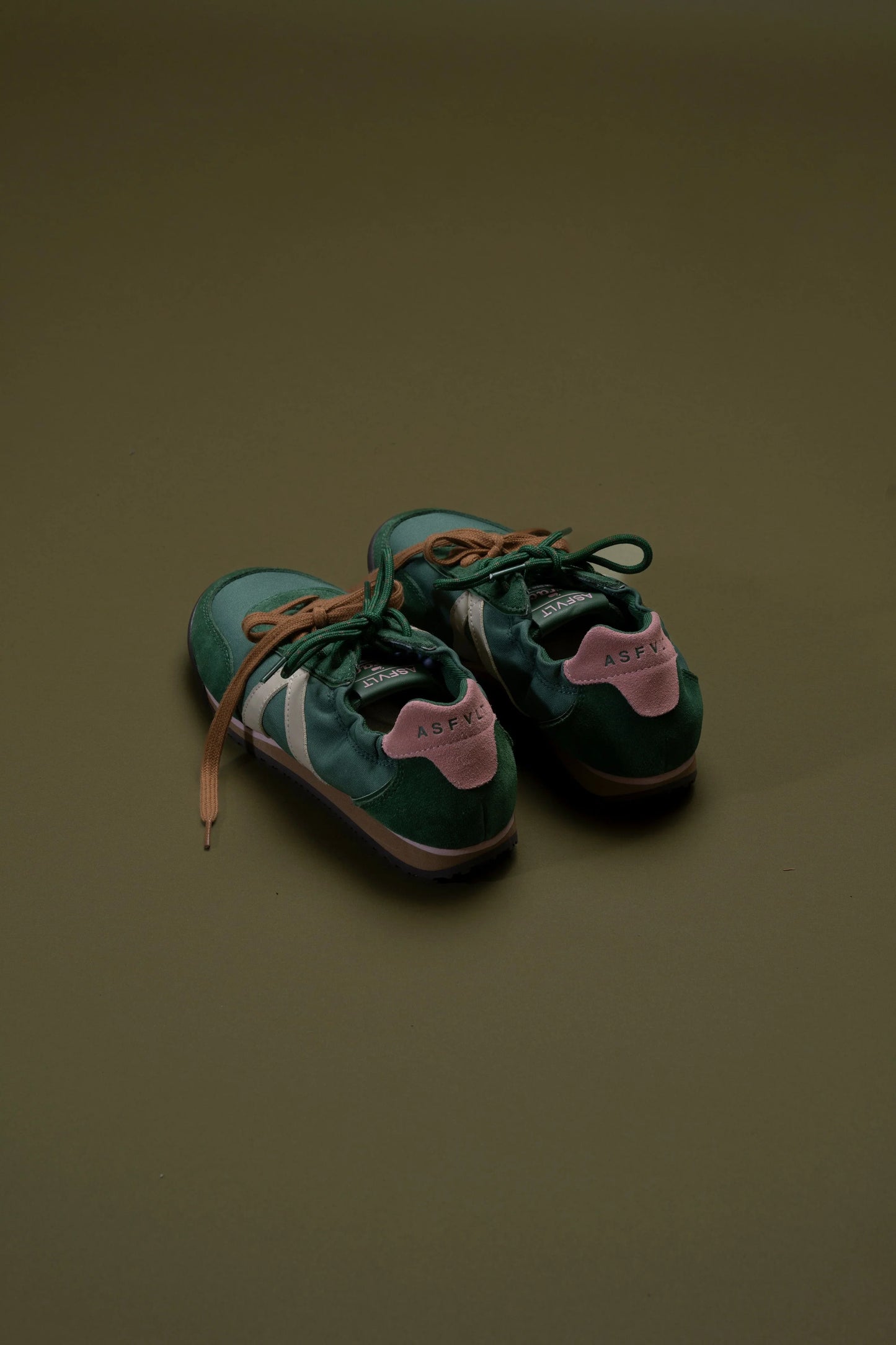ASFVLT Grace Sneaker DK Green / Pink