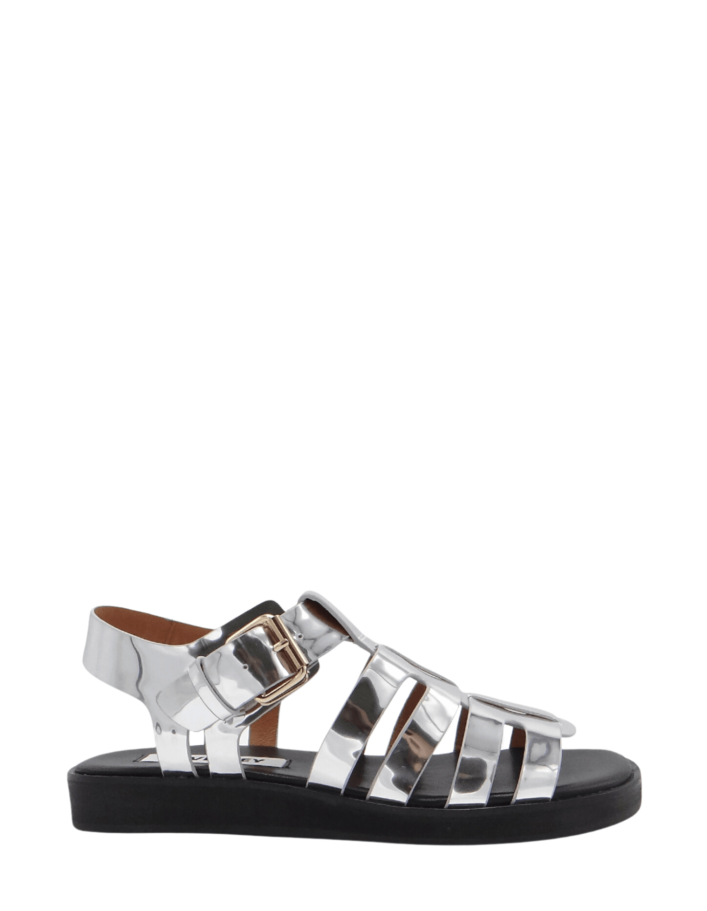 Caverley Omar Sandal in Silver Mirror - the tartan fox