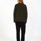CC Heart Amaya Knit Sweater in Army - the tartan fox