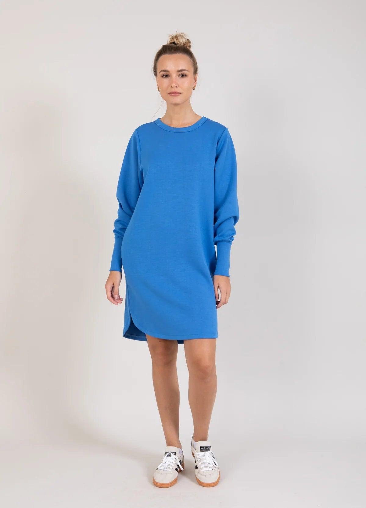 CC Heart Irene Dress in Blue - the tartan fox