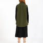 CC Heart Lennon Mix Pile Waistcoat in Army/Black - the tartan fox