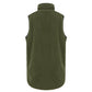 CC Heart Lennon Mix Pile Waistcoat in Army/Black - the tartan fox