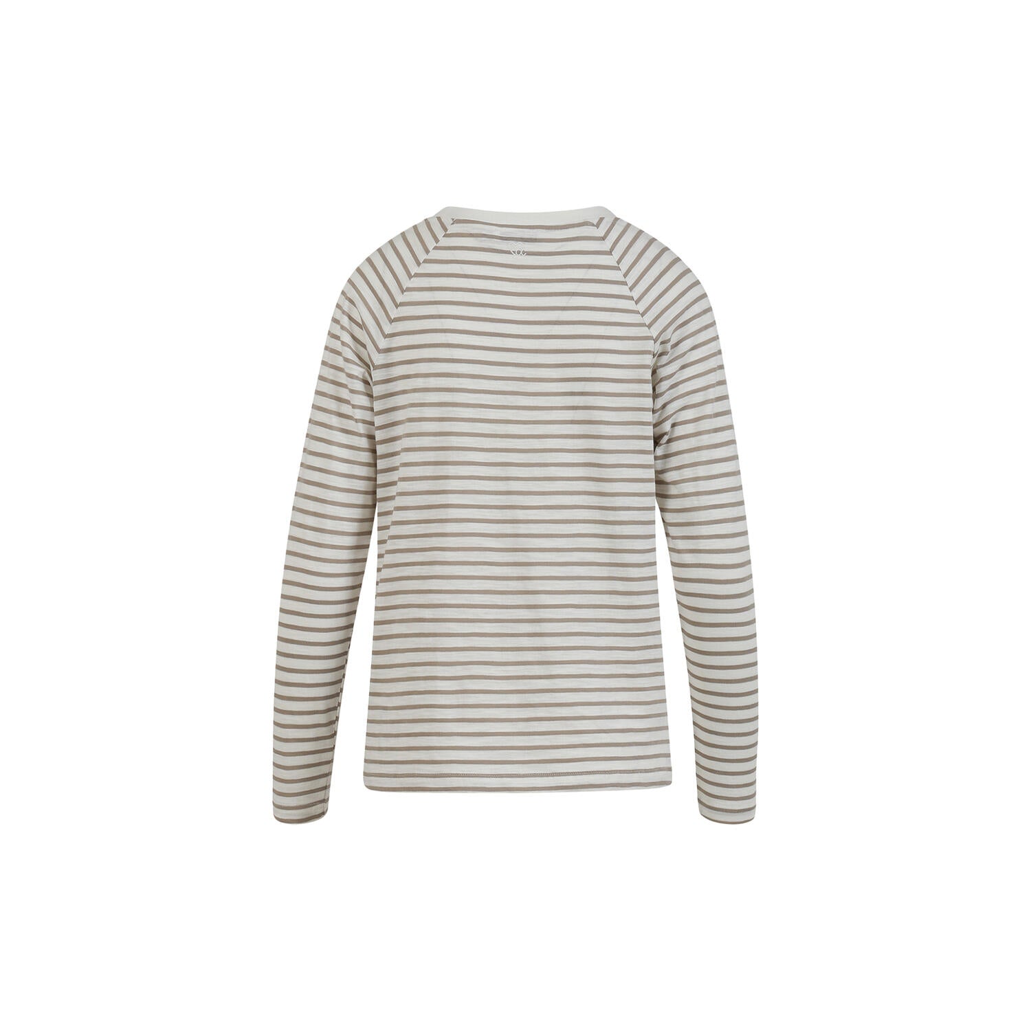 CC Heart Silla Stripe Long Sleeve T-shirt in Off white/Sand - the tartan fox