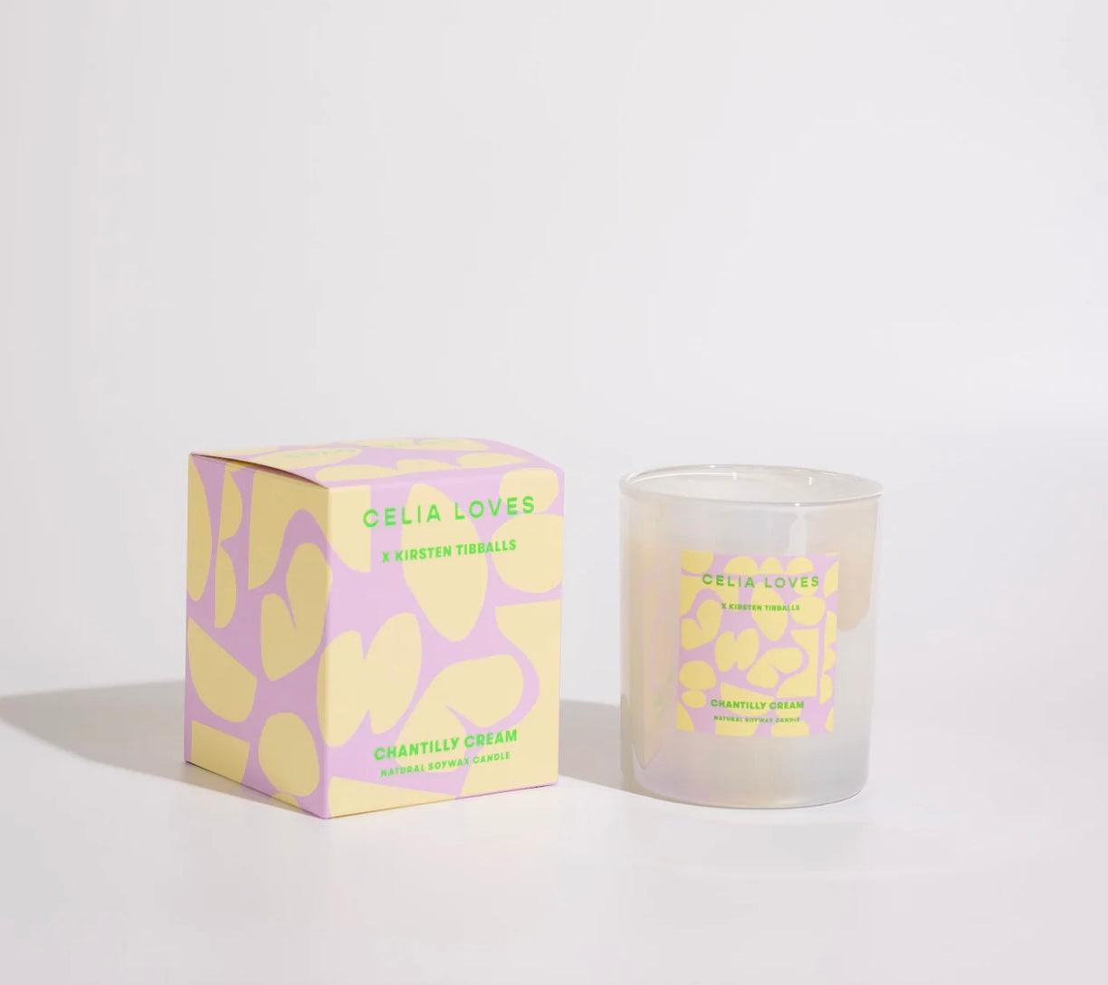 Celia Loves x Kirsten Tibballs Chantilly Cream Candle - the tartan fox