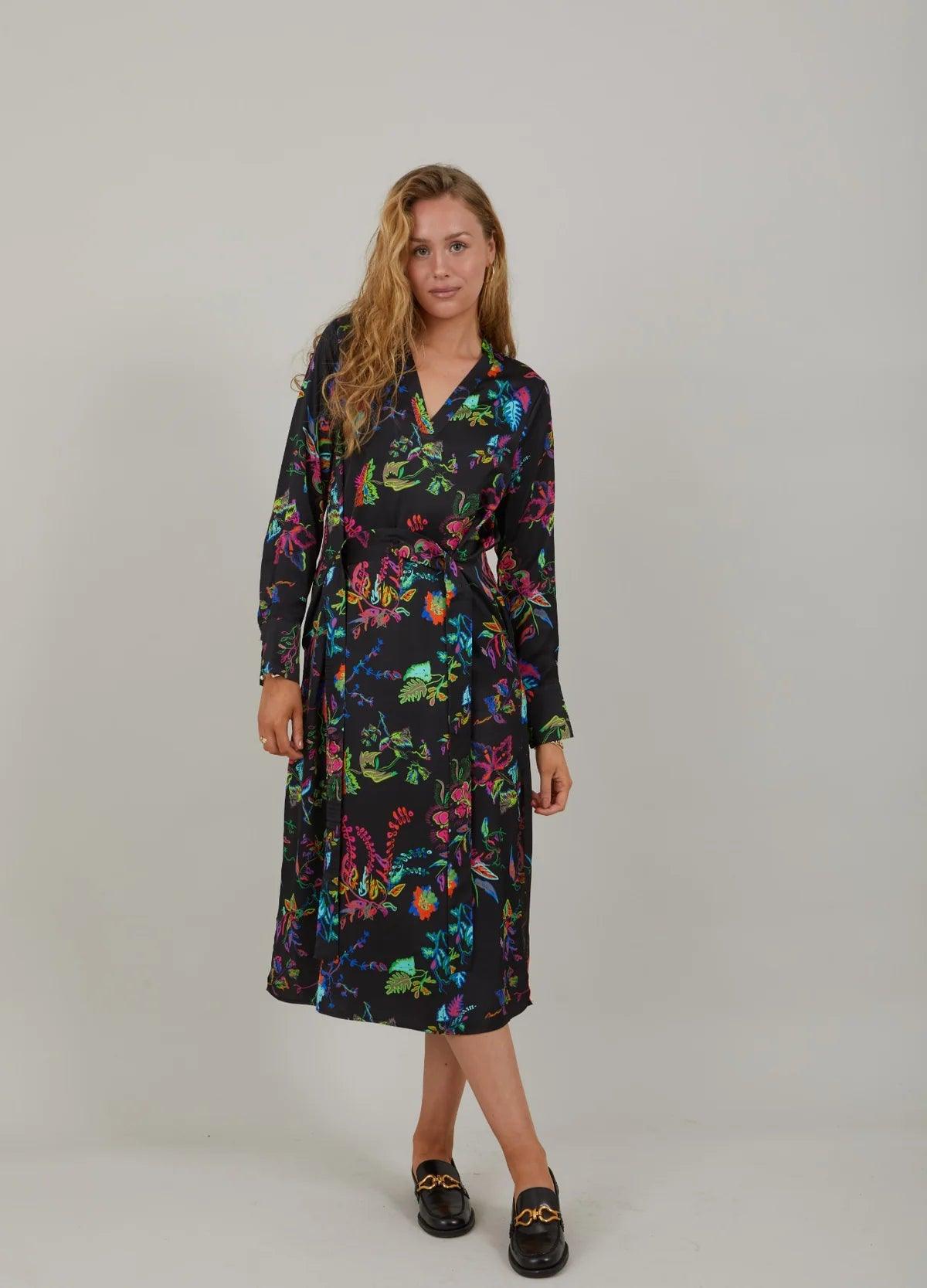 Coster Copenhagen Dress in Glow Print - the tartan fox