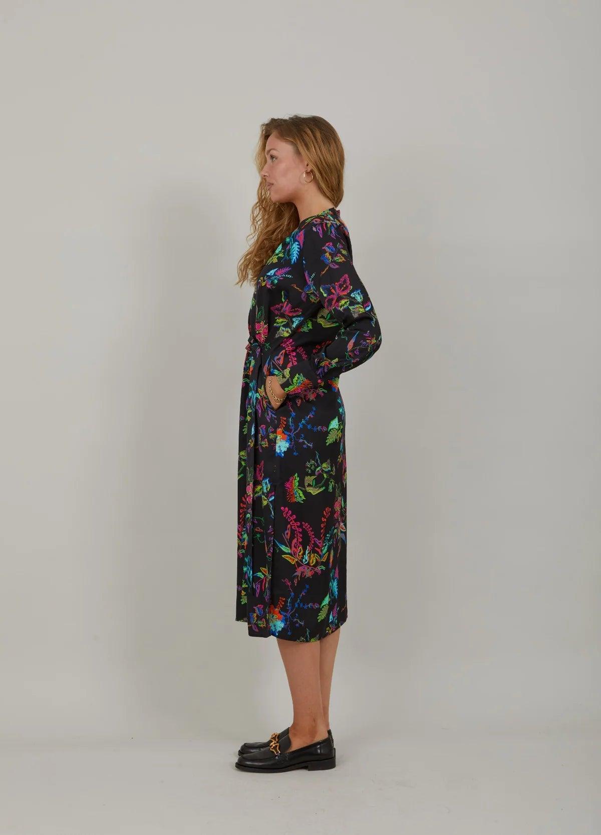 Coster Copenhagen Dress in Glow Print - the tartan fox