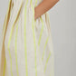 Coster Dress With Yellow Stripes - the tartan fox