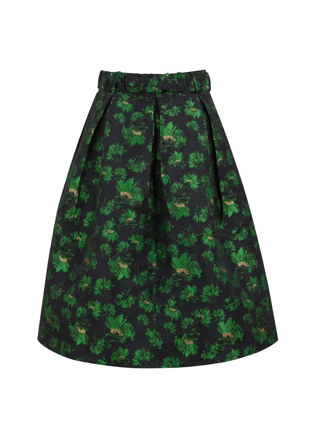 Coster Jacquard Skirt with Belt - the tartan fox