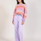 Coster Knit Jaquard with CC Colours - the tartan fox