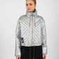 COSTER Quilted Jacket in Silver - the tartan fox