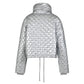 COSTER Quilted Jacket in Silver - the tartan fox