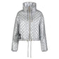 COSTER Quilted Jacket in Silver - the tartan fox