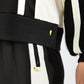 COSTER Sporty Pants with Side Panel in Crème/Black - the tartan fox