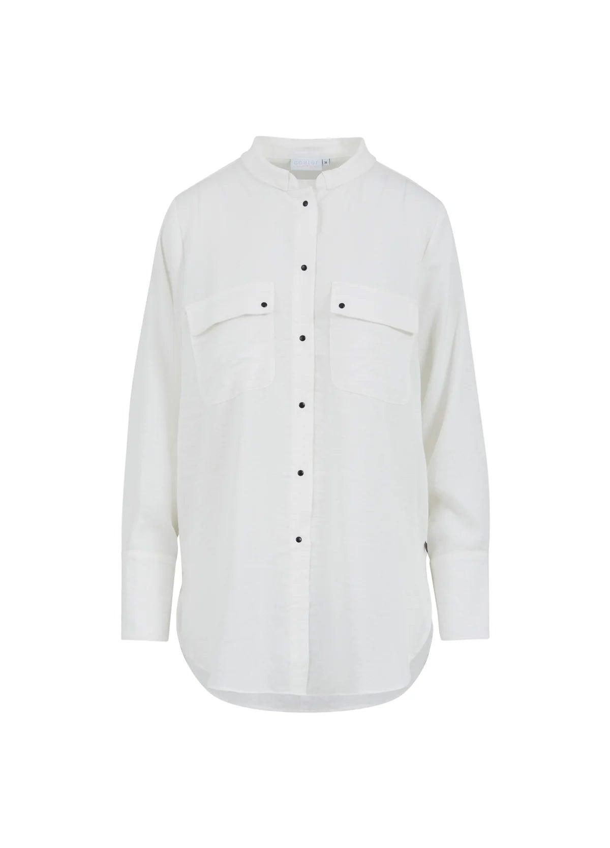 Coster White Shirt with Pockets - the tartan fox