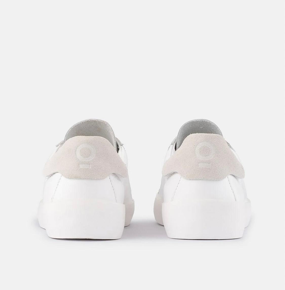 DOF Aria Sneaker in White - the tartan fox