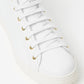 DOF Freya Sneaker in White - the tartan fox