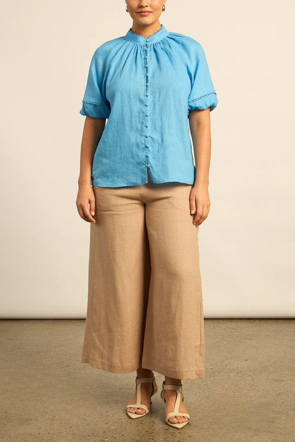 Zoe Kratzmann Drift Top in Bay