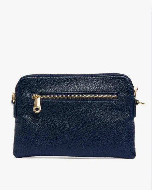 Elms + King Bowery Wallet in French Navy - the tartan fox