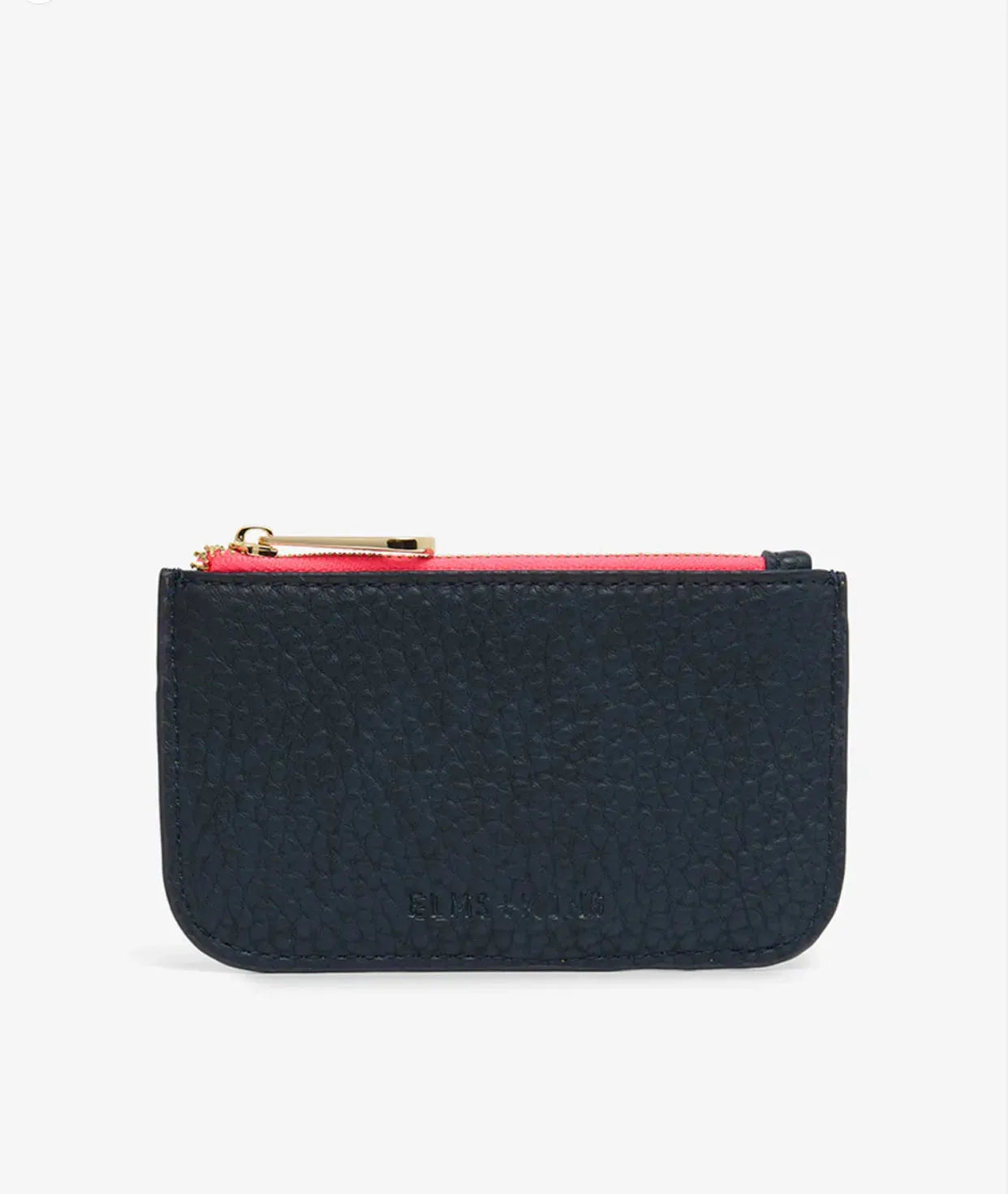 Elms + King Centro Wallet in Navy - the tartan fox