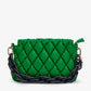 Elms + King Milano Cossbody Bag in Green - the tartan fox