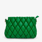 Elms + King Milano Cossbody Bag in Green - the tartan fox