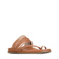 EOS Carmella Sandal in Brandy Leather - the tartan fox