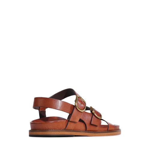EOS Carmins Sandal in Brandy