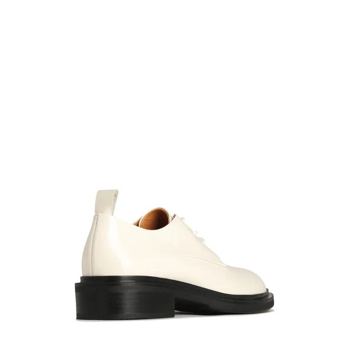 EOS Codi Loafer in Off White Box Leather - the tartan fox