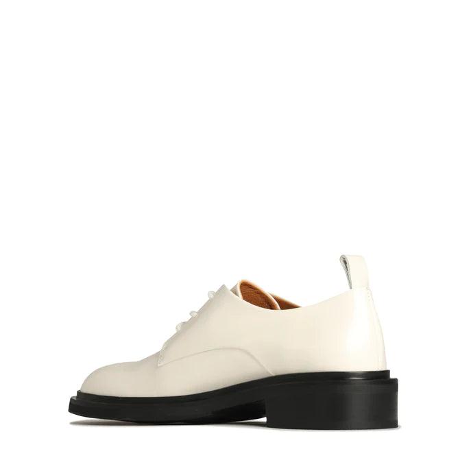 EOS Codi Loafer in Off White Box Leather - the tartan fox