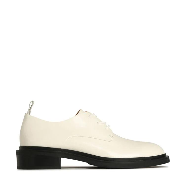 EOS Codi Loafer in Off White Box Leather - the tartan fox