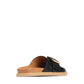 EOS Dede Sandal in Black Leather - the tartan fox