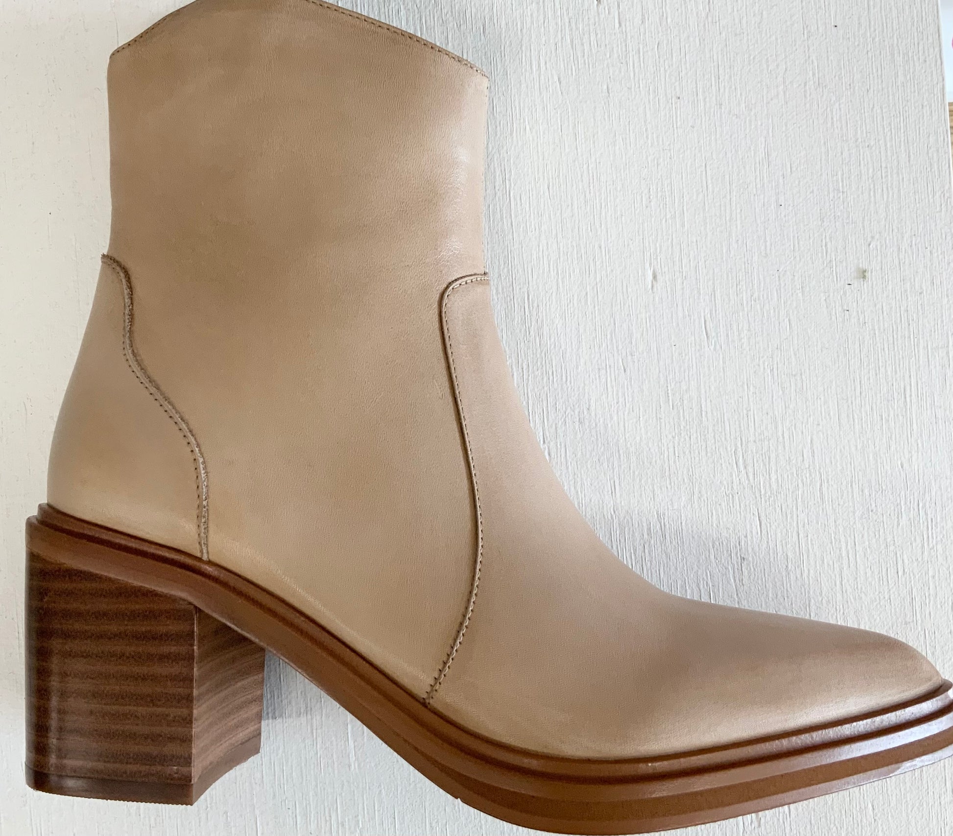 EOS Janice Ankle Boots in Birch - the tartan fox