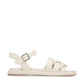 EOS Origami Sandal in Bone Leather - the tartan fox