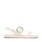 EOS Ringlet Sandal in Bone Leather - the tartan fox