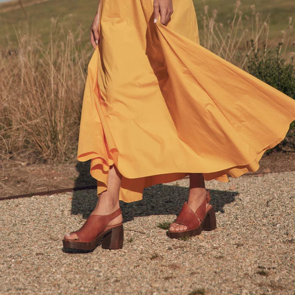 EOS Spicer Slingback Sandal in Brandy