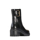 EOS Sunderland Boot in Black Leather - the tartan fox