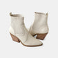 Goldie the Label Yanna Boot in Ivory - the tartan fox